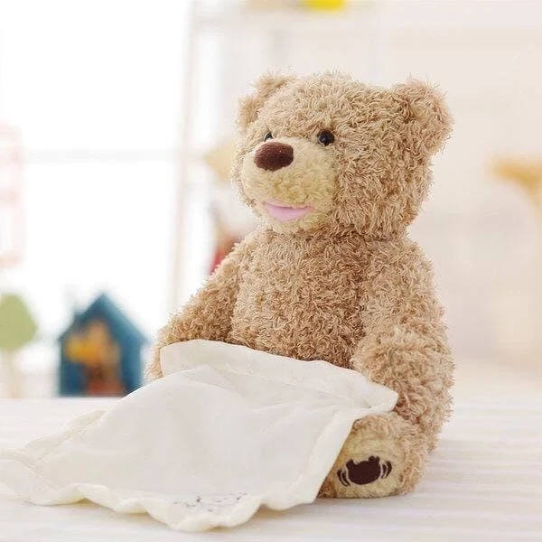 Интерактивный Говорящий мишка Пикабу Peekaboo Bear играющий с ребенком в прятки