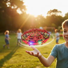 Интерактивная летающая игрушка UFO Hand pro LED Y1102 с управлением движением руки