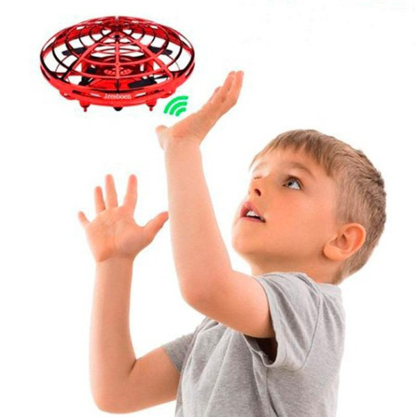 Интерактивная летающая игрушка UFO Hand pro LED Y1102 с управлением движением руки