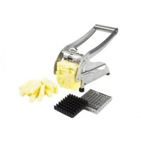 Машинка картофелерезка для  картофеля фри, ручная овощерезка Potato Chipper Металлическая