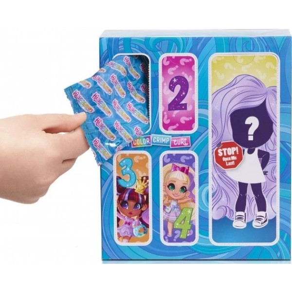 Девочка кукла в коробке игрушка Hairdorables Dolls с аксессуарами сюрприз загадка