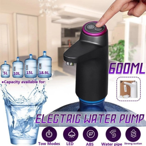 Автоматическая электрическая водяная помпа Electric Water Pump, на аккумуляторе Диспенсер для воды автомат