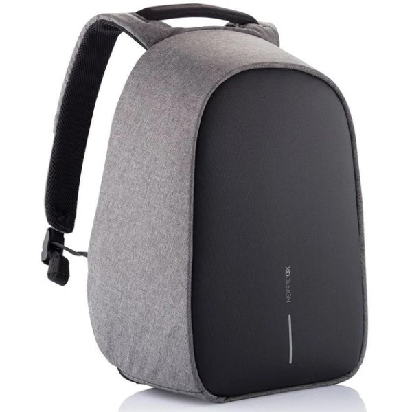 Городской рюкзак антивор Bobby Bag 9008 + USB порт и выход для наушников черно-серый