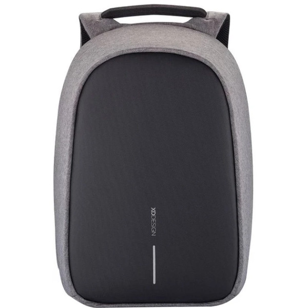 Городской рюкзак антивор Bobby Bag 9008 + USB порт и выход для наушников черно-серый