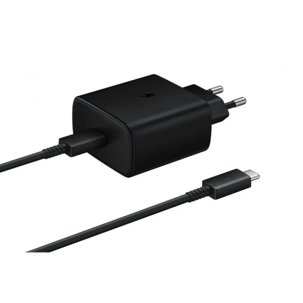 Сетевой адаптер 45W с кабелем Type-C/Type-C для быстрой зарядки Блок питания для телефона PD Adapter 45W