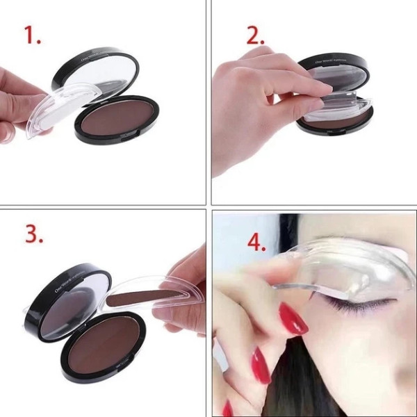 Штамп для бровей 3 SECOND Stamp-Perfect Natural-Looking Eye для идеальной формы бровей
