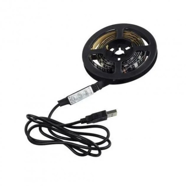 Светодиодная LED лента RGB 5050 с Bluetooth приложением 5 метров водостойкая