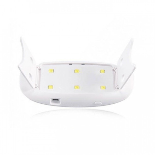 Лампа для маникюра и педикюра LED+UV (лампа для сушки гель-лака) SUN 6 Вт
