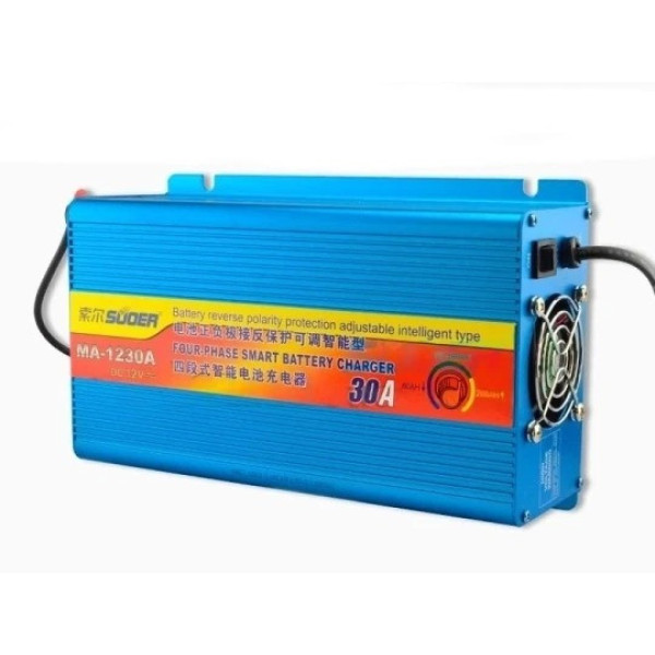 Зарядное устройство для автомобильного аккумулятора BATTERY CHARGER MA-1230A 12V 30A
