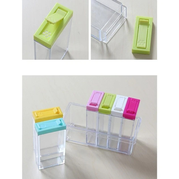 Набор Seasoning six piece set 6 баночек в подставке Кухонный органайзер для специй