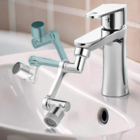 Насадка Faucet splash head аэратор для смесителя Поворотная головка на 1080 градусов с 2 режимами Пластик ф