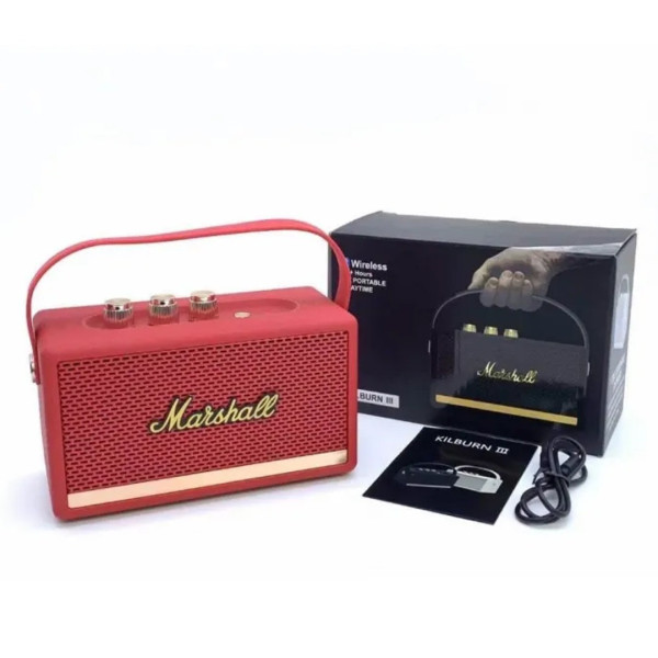 Беспроводная колонка с ручкой Marshall W4 Портативная Bluetooth колонка