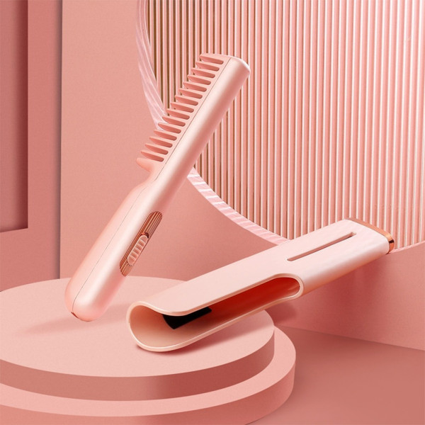 Портативная электрическая расческа выпрямитель для укладки волос с USB, HAIR COMB LY-297