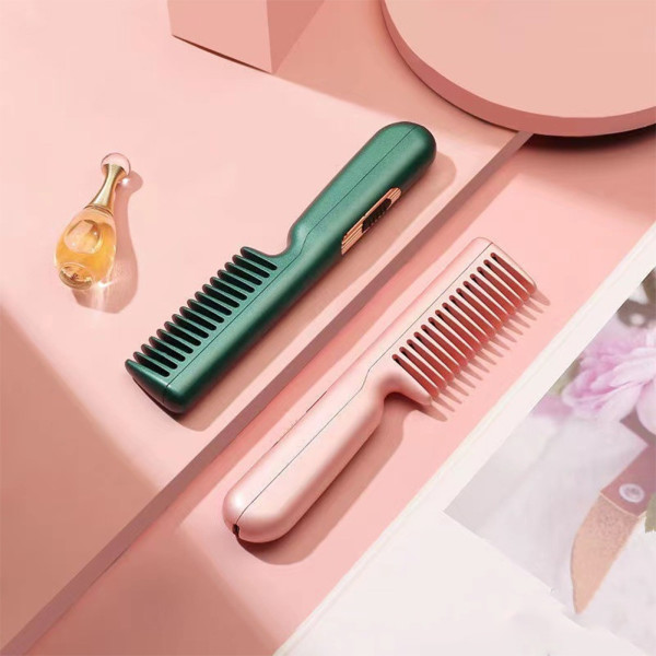 Портативная электрическая расческа выпрямитель для укладки волос с USB, HAIR COMB LY-297