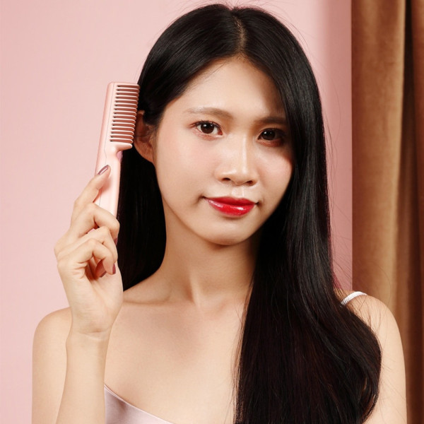 Портативная электрическая расческа выпрямитель для укладки волос с USB, HAIR COMB LY-297