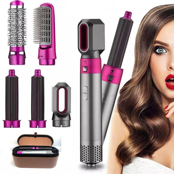 Мультистайлер 5 в 1 Hot Air Styler для разных типов волос с функциями придания объема + box