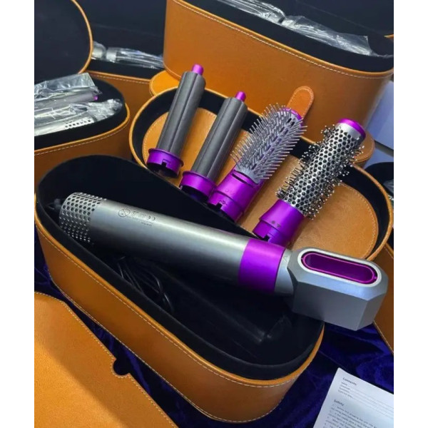 Мультистайлер 5 в 1 Hot Air Styler для разных типов волос с функциями придания объема + box