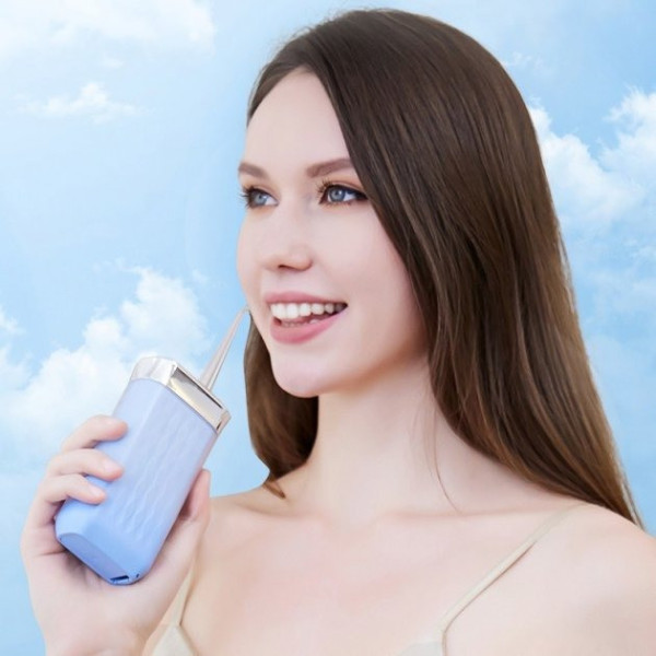 Портативный ирригатор для чистки зубов, десен и полости рта Power-floss Shining Ipx7 LY-314