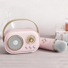 Детский беспроводной микрофон-караоке C-20 с Bluetooth и встроенной колонкой