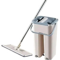Швабра 2 в 1 Hand Free Cleaning Mop ведро и швабра с автоотжимом 6л