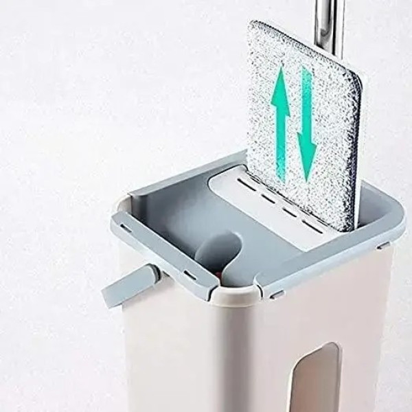 Швабра 2 в 1 Hand Free Cleaning Mop ведро и швабра с автоотжимом 6л
