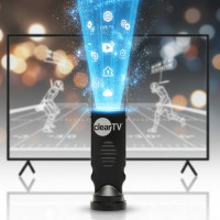 Цифровая комнатная ТВ антенна Clear TV Premium HD для телевизоров