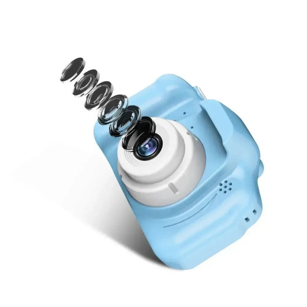 Детская Цифровая Фотокамера Sonmax Baby Camera Синяя c 2.0″
