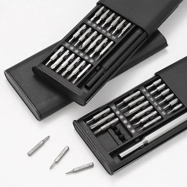 Набор отверток 25 в 1 Torx Hex Precision DIY с кейсом, магнитные биты, отвертки для ремонта телефонов