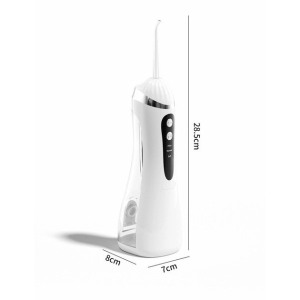 Ирригатор портативный A6s с 4 насадками и USB зарядкой аккумуляторный для полости рта