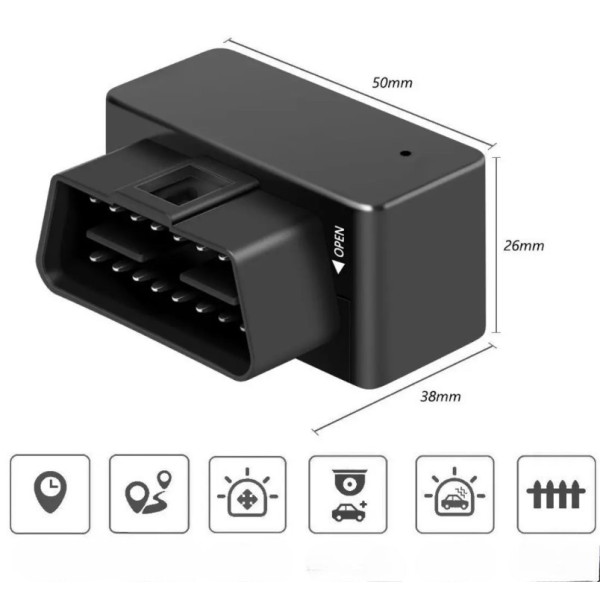 Автомобильный GPS-трекер G500M с разъемом OBD2 GSM GPRS мониторинг и вибросигнализация