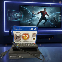 Цифровой тюнер для ТВ DVB-T2 UNIQUE / ТВ ресивер, приставка Т2 С IPTV U006
