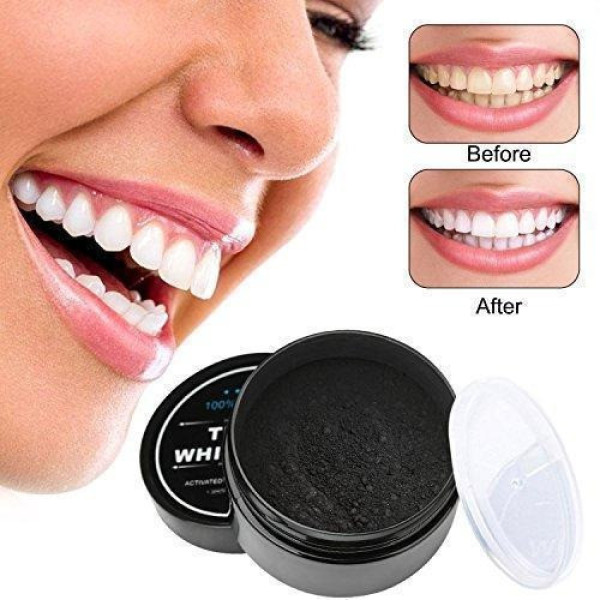 Отбеливатель зубов Miracle Teeth Whitener черная зубная паста