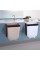 Мусорное ведро, Ведро для мусора Foldable Hanging Garbage Bin, Подвесное мусорное ведро для дверцы