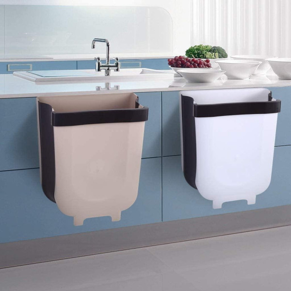 Мусорное ведро, Ведро для мусора Foldable Hanging Garbage Bin, Подвесное мусорное ведро для дверцы