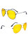 Желтые очки для водителей ночного виденья Night View Glasses / Антибликовые очки для водителей