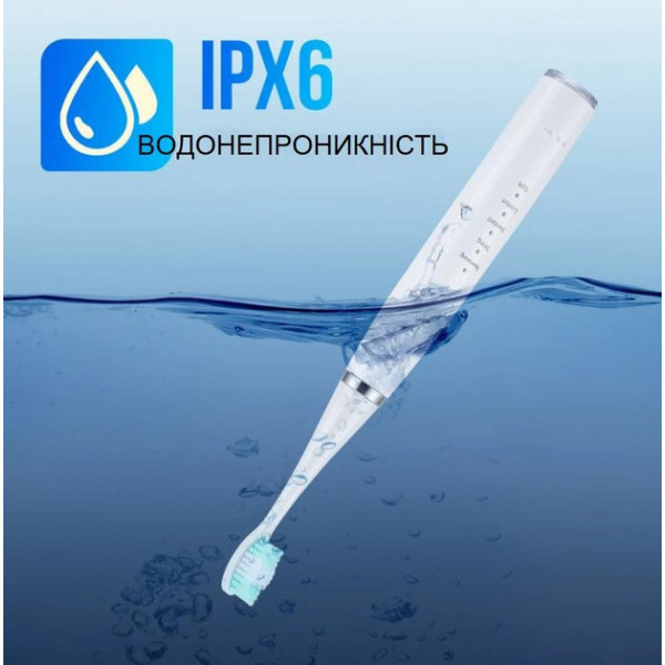 Ультразвуковая зубная щетка-скалер 2в1 Electric Sonic с насадками зеркалом для удаления налета