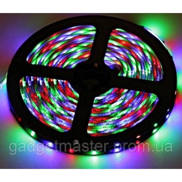 Светодиодная лента SMD 5050-RGB для подсветки телевизора 2м Разноцветная, Неоновая LED подсветка