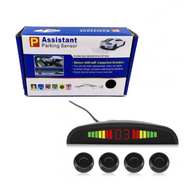 Парктроник на 4 датчика Assistant Parking, парковочная система с LCD монитором