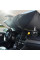 Автозонт солнцезащитный складной Car Umbrella 140×78 см для лобового стекла черный