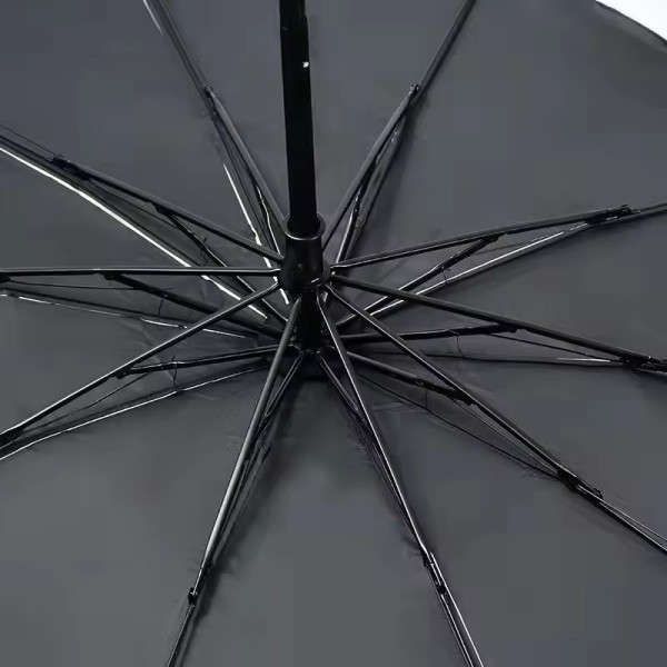 Автозонт солнцезащитный складной Car Umbrella 140×78 см для лобового стекла черный