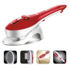 Отпариватель ручной для одежды Steam Brush с насадками и щеткой, три режима работы, компактный, мощность 1200