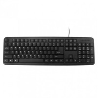 Проводная клавиатура KEYBOARD (TC-01) / X1 / K107 Черная классическая бесшумная