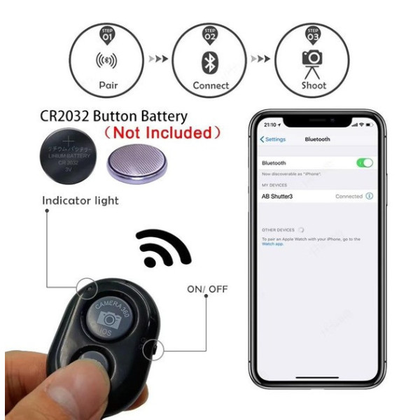 Набор блогера 4 в 1 AY-49 штатив микрофон LED подсветка держатель телефона Bluetooth пульт