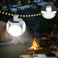 Аккумуляторный светодиодный фонарь JG Solar 2029 Emergency Charging Lamp с возможностью зарядки от солнца для