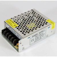 Импульсный адаптер питания 12В 5А, перфорированный корпус, 100-240V