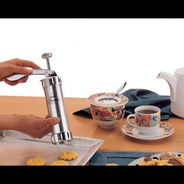 Кондитерский шприц для печенья Cookie Press с 20 насадками
