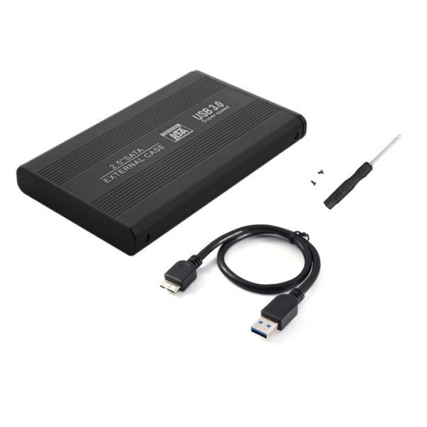 Внешний карман USB SATA для подключения жестких дисков SSD и HDD размером 2.5 дюйма через USB3.0-SATA