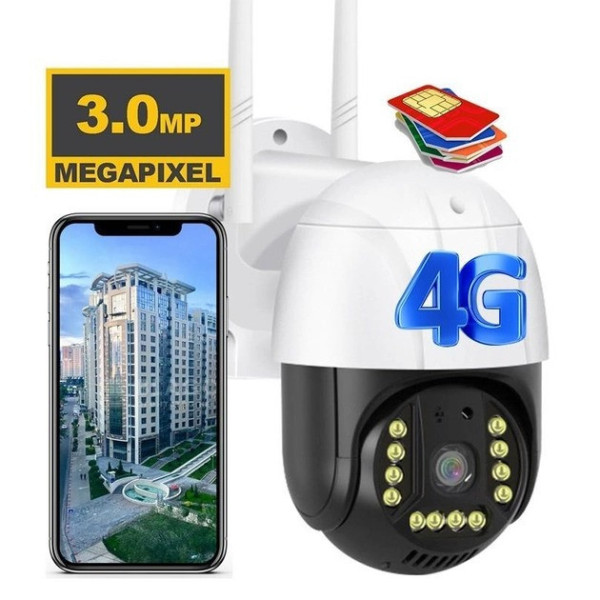 Уличная камера видеонаблюдения 1080p C15 4G ptz camera управляемая через приложение