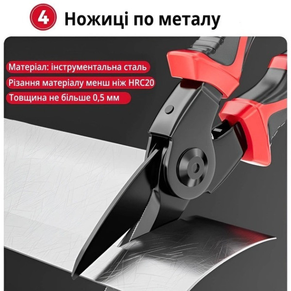 Многофункциональные плоскогубцы 5 в 1 насадки футляр кусачки бокорезы стрипер ножницы по металлу
