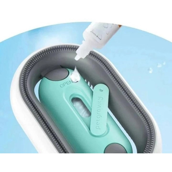 Щетка для сухого и влажного вычесывания шерсти собак и котов Pet Gravity 4в1 Pet Grooming Comb